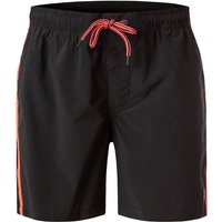 FIRE + ICE Herren Badeshorts schwarz Mikrofaser unifarben von Fire + Ice