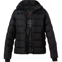 FIRE + ICE Herren Skijacke Schwarz Mikrofaser unifarben von Fire + Ice