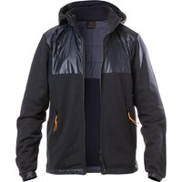 FIRE + ICE Herren Jacke blau Baumwolle unifarben von Fire + Ice