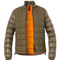 FIRE + ICE Herren Daunenjacke grün Mikrofaser unifarben von Fire + Ice