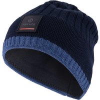 FIRE + ICE Herren Mütze blau Schur-Wolle von Fire + Ice