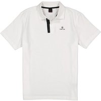 FIRE + ICE Herren Polo-Shirt weiß Baumwoll-Piqué von Fire + Ice