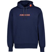 FIRE + ICE Herren Hoodie blau unifarben von Fire + Ice