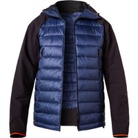 FIRE + ICE Herren Steppjacke blau Mikrofaser unifarben von Fire + Ice