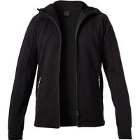 FIRE + ICE Herren Sweatjacke schwarz Baumwolle unifarben von Fire + Ice