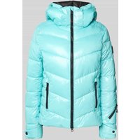 FIRE + ICE Steppjacke mit Kapuze Modell 'SAELLY2' in Tuerkis, Größe 38 von Fire + Ice