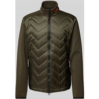 FIRE + ICE Steppjacke mit Stehkragen Modell 'Banjan' in Oliv, Größe L von Fire + Ice