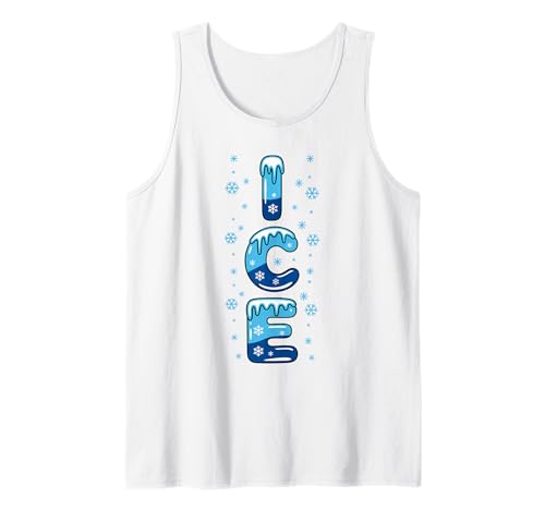 Eisshirt Erwachsene Kinder Herren Damen Feuer und EIS Kostüm Tank Top Eisshirt Erwachsene Kinder Herren Damen Feuer und EIS Kostüm Tank Top von Fire And Ice Costume Shirts