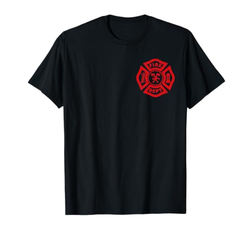 Fire Fighter Firemen Firefighters Fire Station EMT T-Shirt - Herren - Schwarz - Kurzarm - S - Crew Neck - Pullover - Feuerwehr-Motiv - Klassisch - 100% Polyester - Imported - Maschinenwäsche Fire Fighter Firemen Firefighters Fire Station EMT T-Shirt - Herren - Schwarz - Kurzarm - S - Crew Neck - Pullover - Feuerwehr-Motiv - Klassisch - 100% Polyester - Imported - Maschinenwäsche von Fire Fighter Firemen Firefighters Fire Station EMT