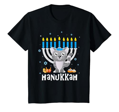 Kinder Hanukkah Pyjama Hanukkah Shirt für Jungen jüdische Hanukkah T-Shirt von Fire Fit Designs