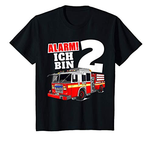 Kinder Feuerwehrauto 2. Geburtstag Junge Feuerwehrmann 2 Jahre Alt T-Shirt Kinder Feuerwehrauto 2. Geburtstag Junge Feuerwehrmann 2 Jahre Alt T-Shirt von Fire Truck Birthday Gifts Co.
