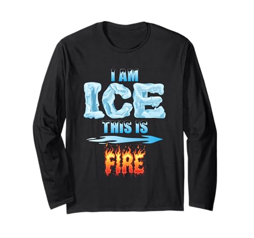 Lustiges EIS und Feuer Kostüm Halloween Familie Matching Damen Langarmshirt Lustiges EIS und Feuer Kostüm Halloween Familie Matching Damen Langarmshirt von Fire and Ice Halloween Costume family tees