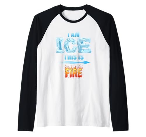 Lustiges EIS und Feuer Kostüm Halloween Familie Matching Damen Raglan Lustiges EIS und Feuer Kostüm Halloween Familie Matching Damen Raglan von Fire and Ice Halloween Costume family tees