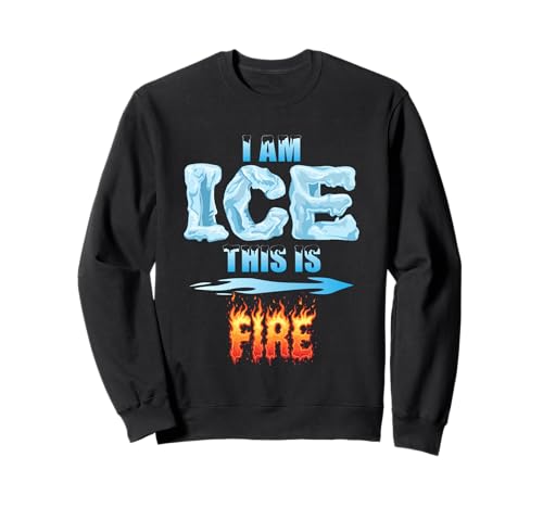 Lustiges EIS und Feuer Kostüm Halloween Familie Matching Damen Sweatshirt Lustiges EIS und Feuer Kostüm Halloween Familie Matching Damen Sweatshirt von Fire and Ice Halloween Costume family tees