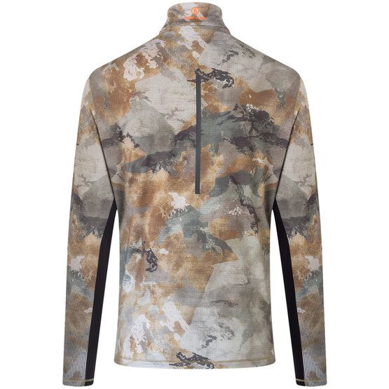 Fire and Ice PASCAL Stretch Midlayer braun von Fire and Ice