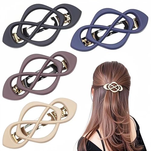 Französische Haarspangen für Frauen – Vintage-Haarspangen für dickes Haar, eleganter Retro-Haarschmuck mit klassischem Design, sicherer Halt, Haarspangen für Damen und Mädchen (einfach und stilvoll), Französische Haarspangen für Frauen – Vintage-Haarspangen für dickes Haar, eleganter Retro-Haarschmuck mit klassischem Design, sicherer Halt, Haarspangen für Damen und Mädchen (einfach und stilvoll), von Fireach