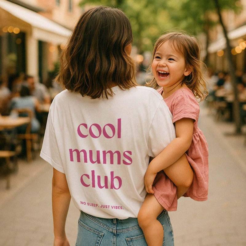 Personalisierbares T-Shirt I Mit Text Cool Mums Club Vatertag Geschenk Jga Accessoires Shirt Statement von FireboxGifts