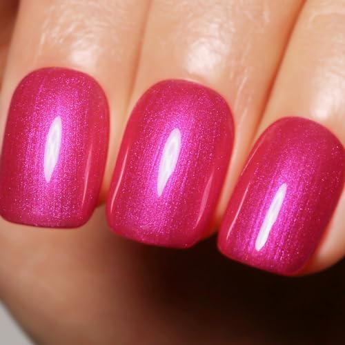 FireDeep Rose Red Gel Nail Polish 16ML Rose Red Gel Polish Soak Off UV/LED Manicure DIY at Home 1Pcs von Firedeep