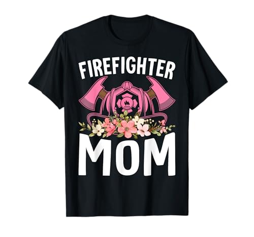 Feuerwehrmann Mama Feuerwehr T-Shirt Feuerwehrmann Mama Feuerwehr T-Shirt von Firefighter Firefighting Firewoman Gifts