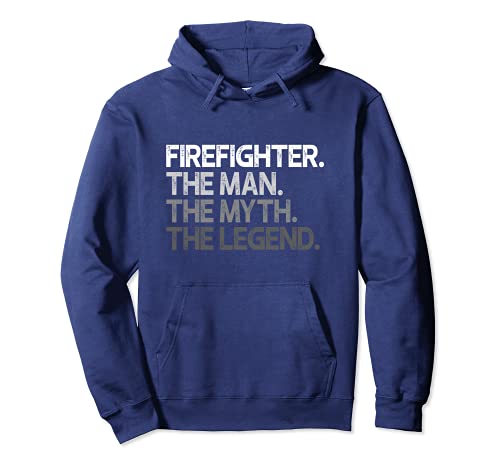 Firefighter Man The Myth Legend Gift Pullover Hoodie von Firefighter Gifts