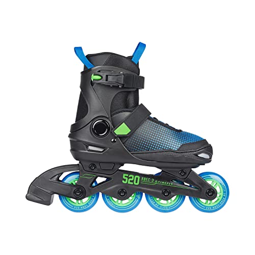 Firefly Ils 520 Inline-Skate, Black/Blue/Green LIM, 33 EU von FIREFLY