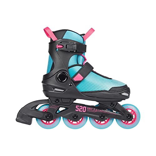 Firefly Ils 520 Inline-Skate, Black/Turquoise/Pink, 29 EU von FIREFLY