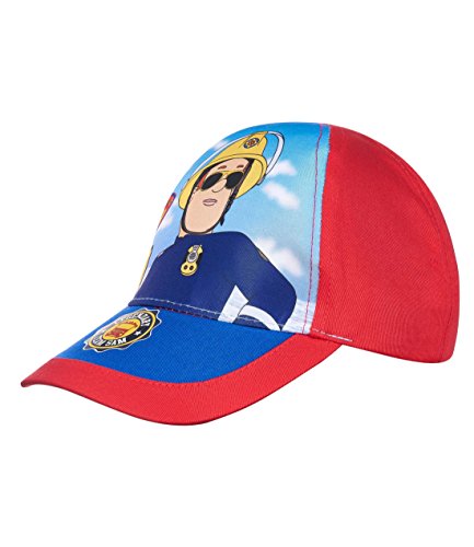 Feuerwehrmann Sam Jungen Cap - Rot - 52 von Fireman Sam