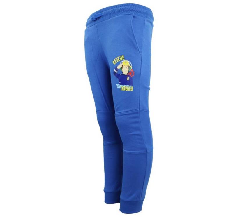 Fireman Sam Jogginghose Feuerwehrmann Sam Jungen Kinder Jogginghose Sporthose Gr. 98 bis 128 von Fireman Sam