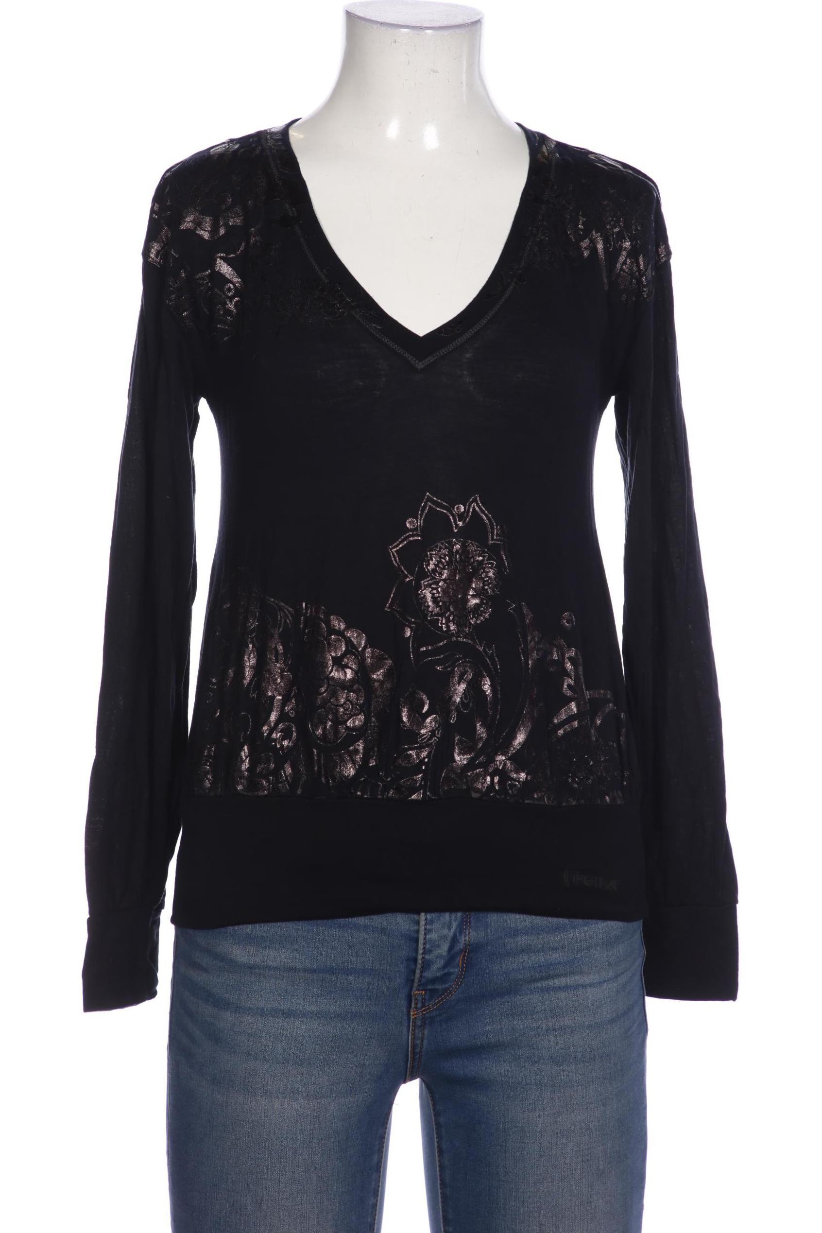 Firetrap Damen Langarmshirt, schwarz von Firetrap