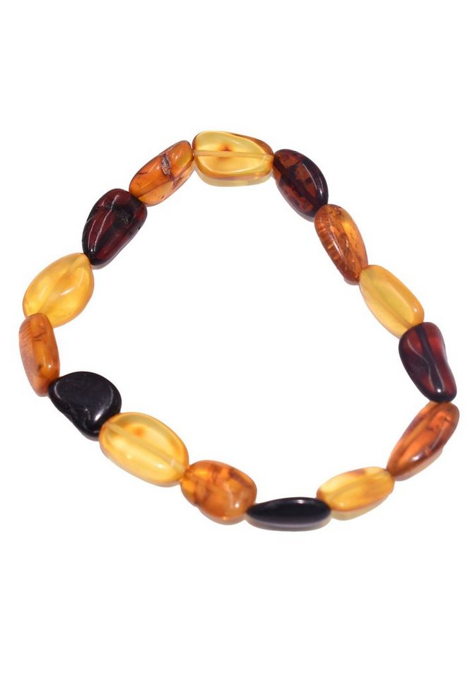 Firetti Armband Schmuck Geschenk Armschmuck Armkette Bernstein Lebensfreude, Made in Germany - mit Bernstein von Firetti