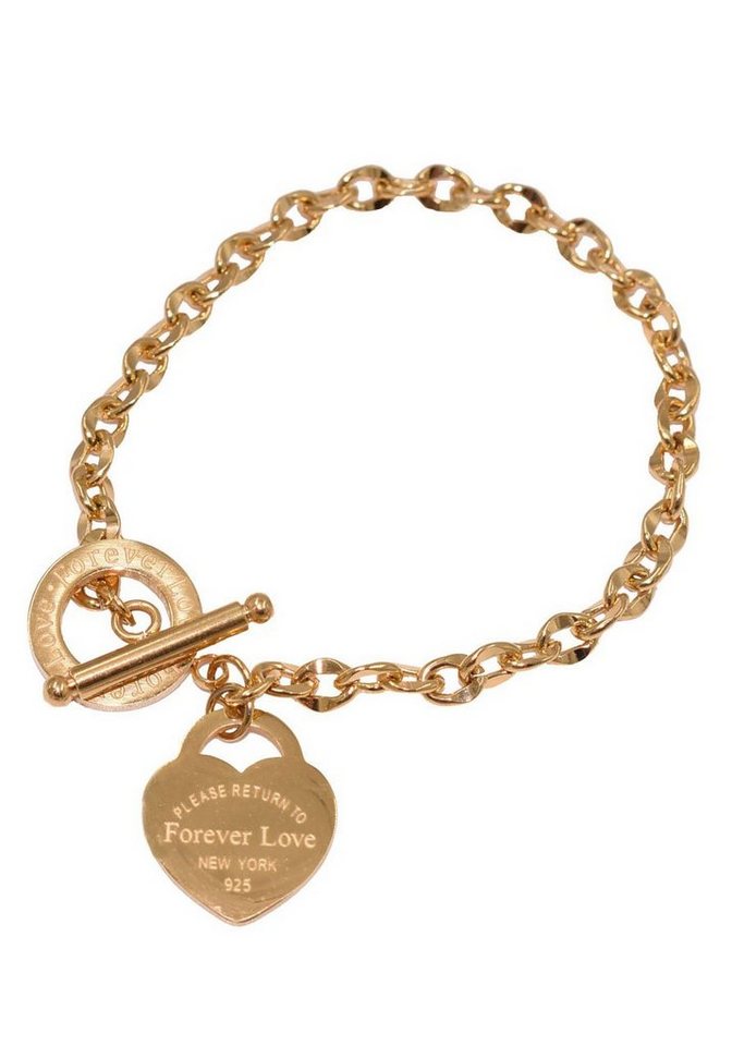 Firetti Armband Schmuck Geschenk Armschmuck Armkette Herz LIEBE, Made in Germany Firetti Armband Schmuck Geschenk Armschmuck Armkette Herz LIEBE, Made in Germany von Firetti