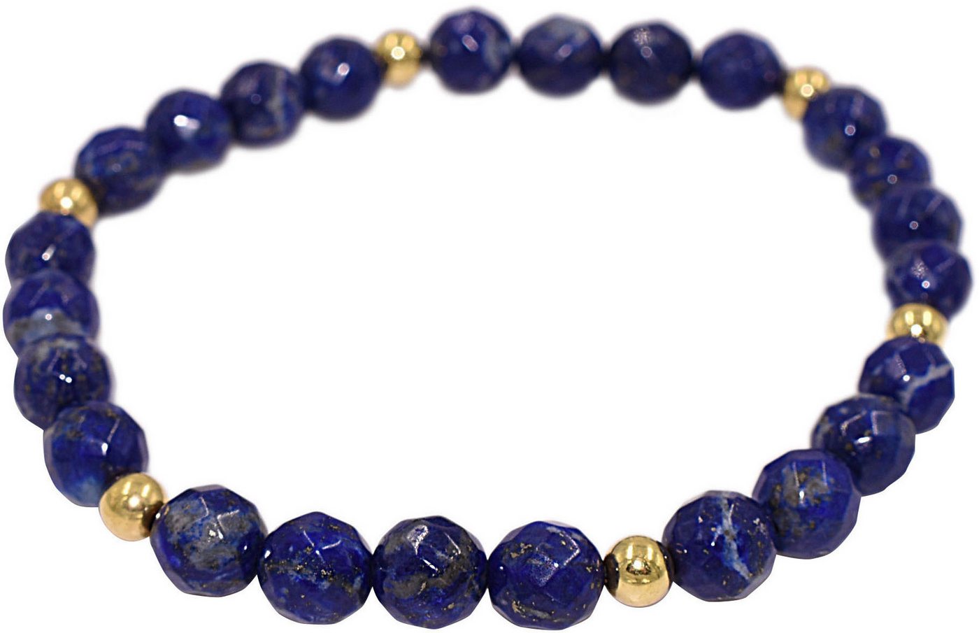 Firetti Armband Schmuck Geschenk Armschmuck Armkette Edelstein Perlen, Made in Germany - mit Lapislazuli, Hämatit von Firetti