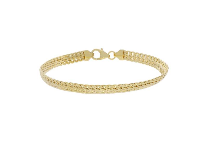 Firetti Armband Schmuck Geschenk Gold 375 Armschmuck Armkette Doppelpanzerkette von Firetti