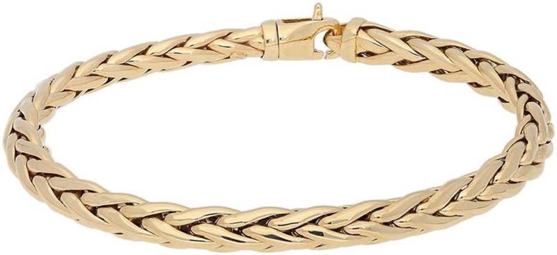 Firetti Armkette Schmuck Geschenk Gold 585 Armschmuck Armkette Zopf ca. 5,5 mm breit von Firetti