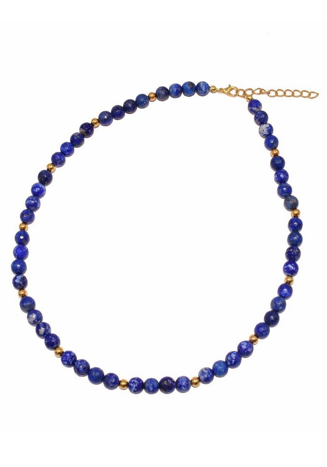 Firetti Collier Schmuck Geschenk Halsschmuck Halskette Edelstein Farbstein Lapislazuli, Made in Germany - mit Lapislazuli von Firetti