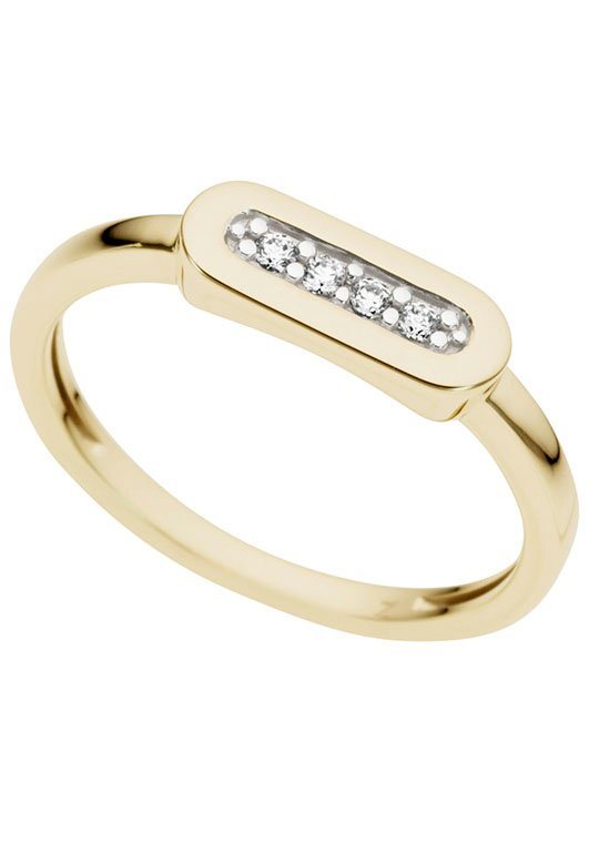 Firetti Diamantring Schmuck Geschenk Gold 333 Damenring Goldring Diamant, mit Brillanten von Firetti