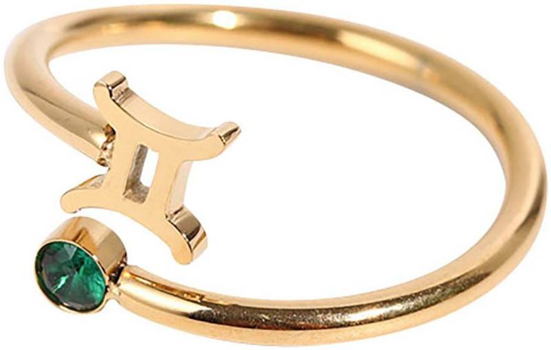 Firetti Fingerring Schmuck Geschenk Damenring Sternzeichen, Made in Germany - mit Zirkonia (synth) von Firetti