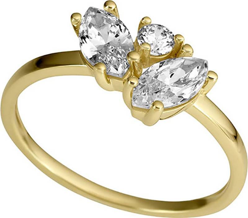 Firetti Fingerring Schmuck Geschenk Gold 333 Damenring Goldring Fantasie, mit Zirkonia (synth) von Firetti