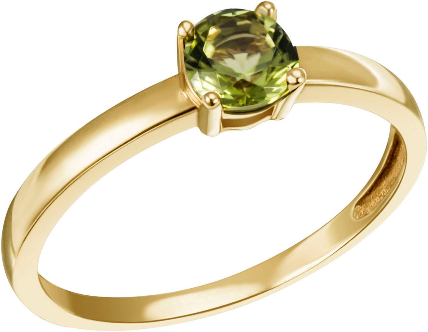 Firetti Fingerring Schmuck Geschenk Gold 375 Gold 585 Goldring Solitär, mit unterschiedlichen Edelsteinen von Firetti