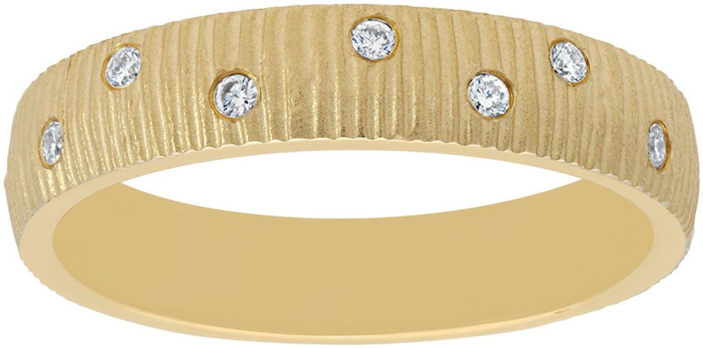 Firetti Fingerring Schmuck Geschenk Gold 585 Damenring Goldring Sternenhimmel, mit Brillanten Firetti Fingerring Schmuck Geschenk Gold 585 Damenring Goldring Sternenhimmel, mit Brillanten von Firetti