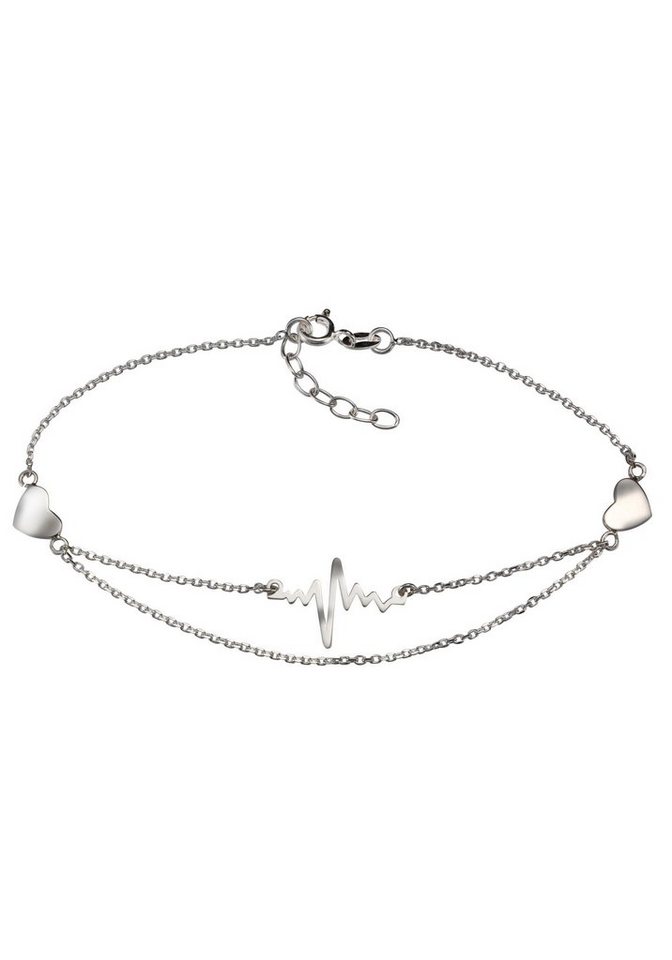 Firetti Fußkette Schmuck Geschenk Silber 925 Körperschmuck Ankerkette, mit symbolischen Elementen von Firetti