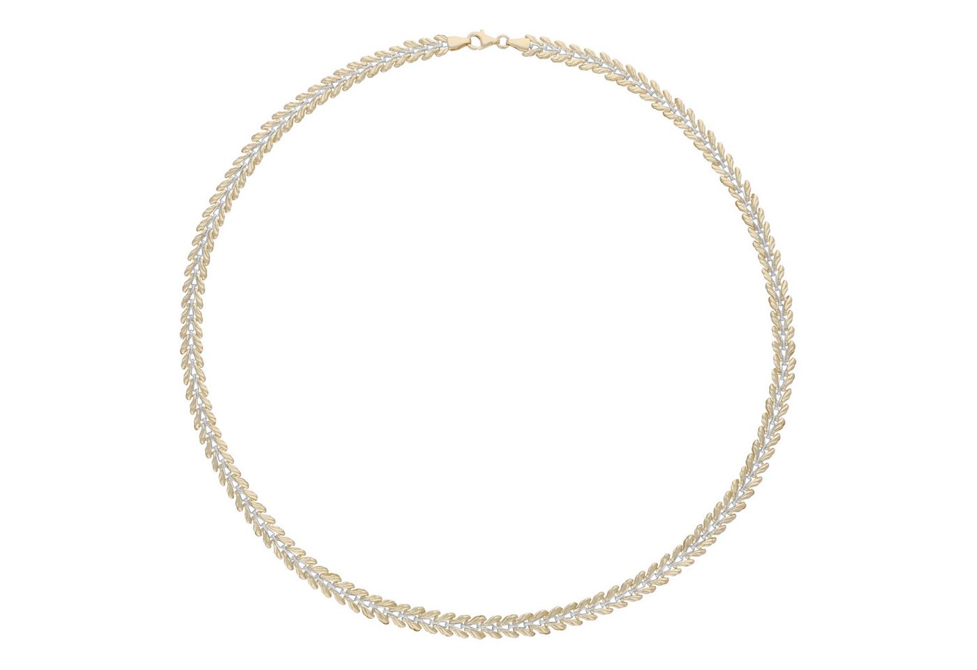 Firetti Goldkette Schmuck Geschenk Gold 585 Halsschmuck Halskette Fantasie bicolor von Firetti