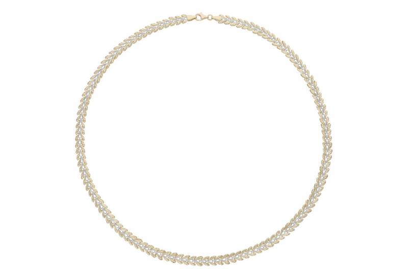 Firetti Goldkette Schmuck Geschenk Gold 585 Halsschmuck Halskette Fantasie bicolor von Firetti