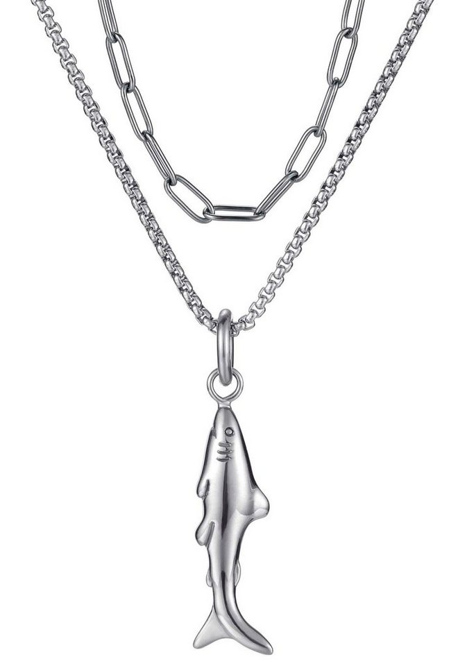 Firetti Kette mit Anhänger Schmuck Geschenk, Delfin (Set, 1-tlg) von Firetti