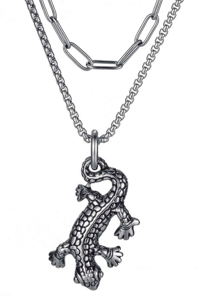 Firetti Kette mit Anhänger Schmuck Geschenk, Gecko (Set, 1-tlg) von Firetti