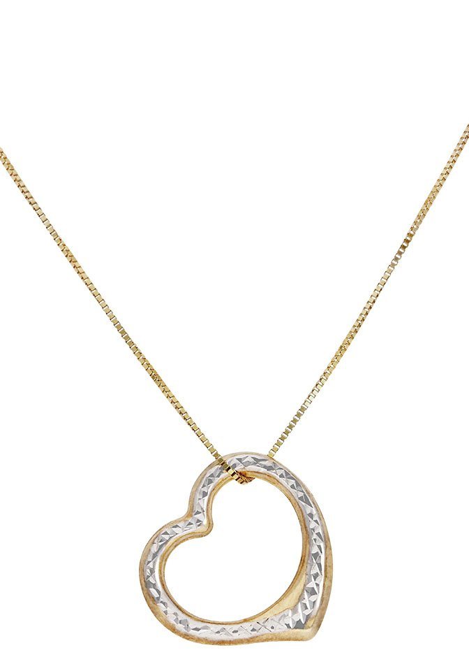 Firetti Kette mit Anhänger Schmuck Geschenk Gold 375 Halsschmuck Halskette Goldkette Venezianer von Firetti