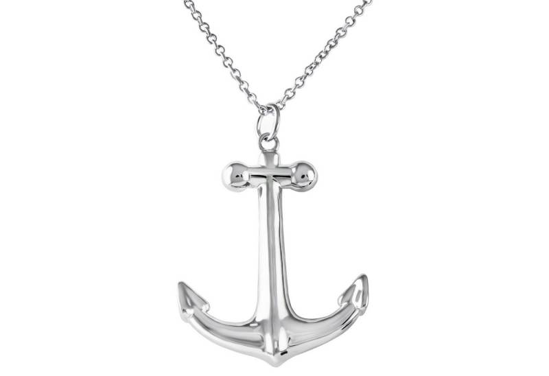 Firetti Kette mit Anhänger Schmuck Geschenk Silber 925 Halsschmuck Halskette Ankerkette Anker von Firetti