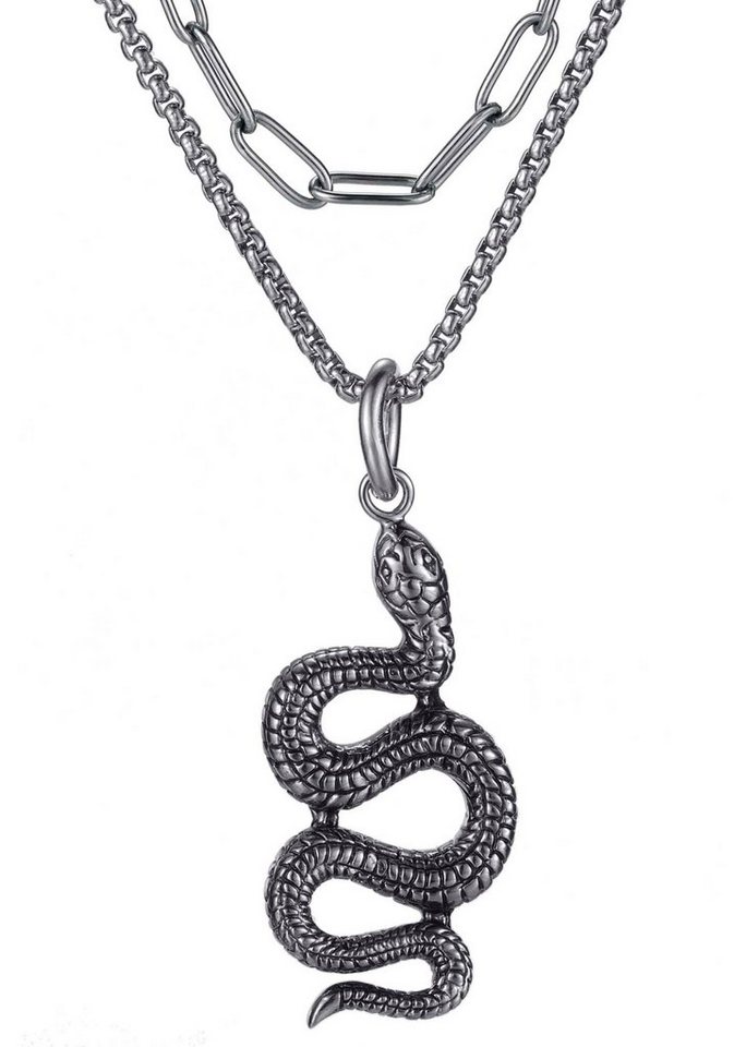 Firetti Kette mit Anhänger Schmuck Geschenk, Snake (Set, 1-tlg) von Firetti