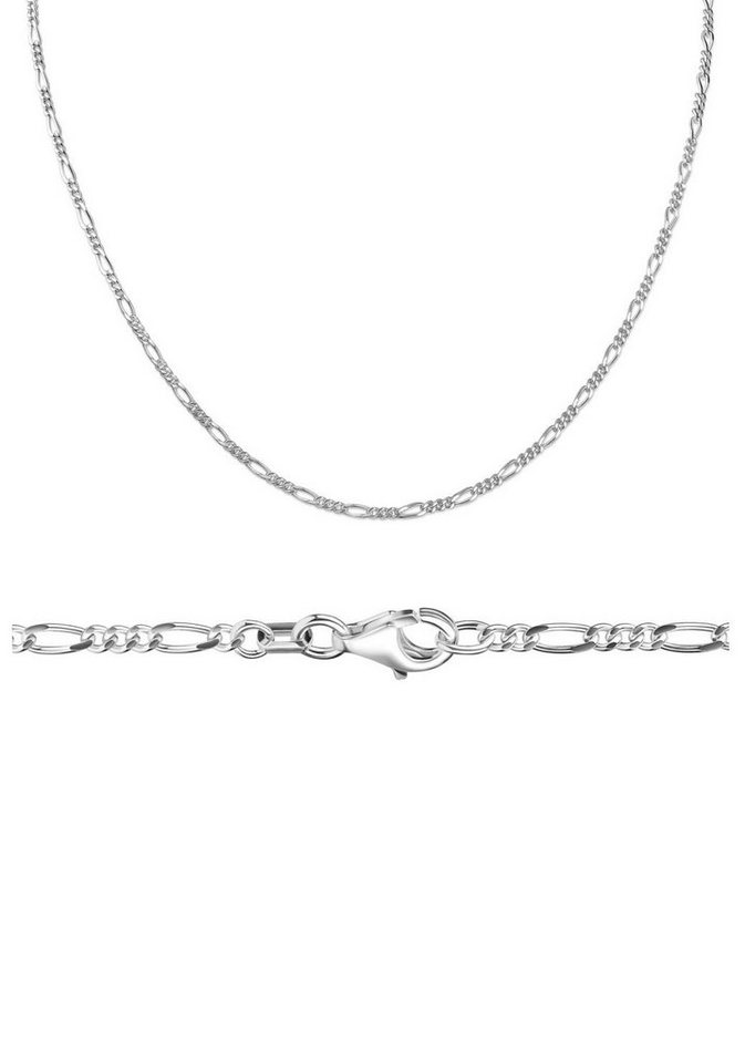 Firetti Kette ohne Anhänger Schmuck Geschenk Silber 925 Halsschmuck Halskette Figarokette, Made in Germany von Firetti