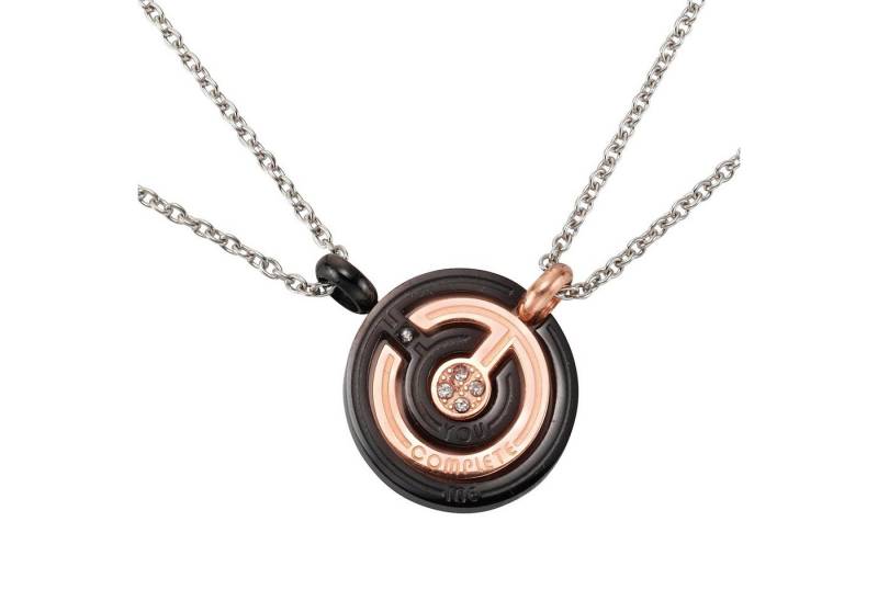 Firetti Schmuckset Multipack Schmuck Geschenk Halsketten LIEBE (4-tlg), mit Zirkonia (synth) von Firetti